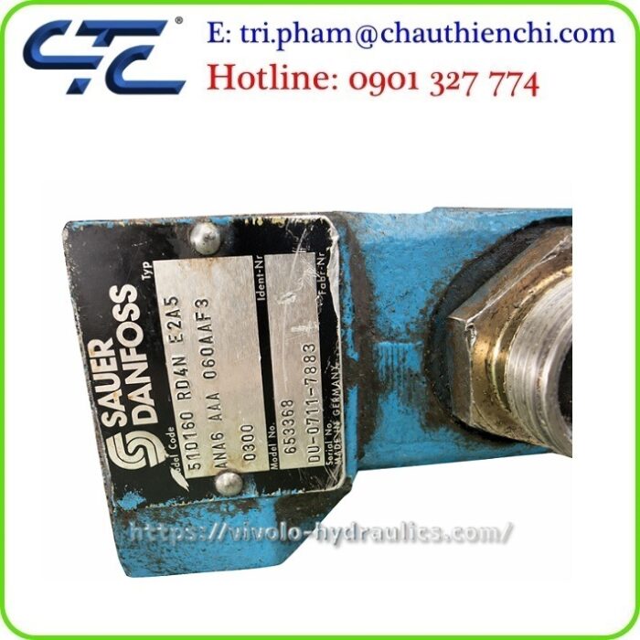 Bơm thủy lực piston hướng trục Sauer Danfoss